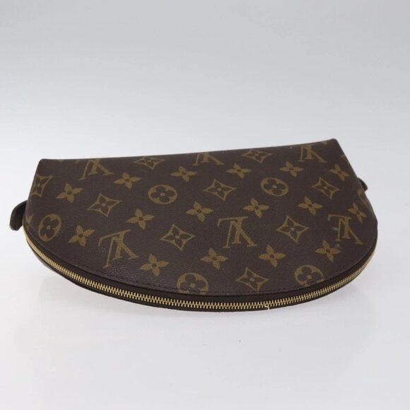 LOUIS VUITTON Monogram Trousse Demi Ronde Cosmetic Pouch - Picture 5 of 15